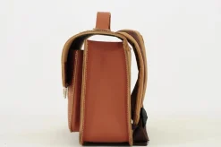 Own Stuff Lederen kleutertas - Rabbit Chestnut - Best