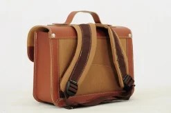 Own Stuff Lederen kleutertas - Rabbit Chestnut - Best