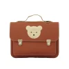 Own Stuff Lederen kleutertas - Teddy Chestnut - Sale