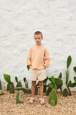 LiiLU Leonardo shirt - Apricot cream - Clearance