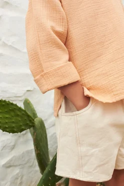 LiiLU Leonardo shirt - Apricot cream - Clearance