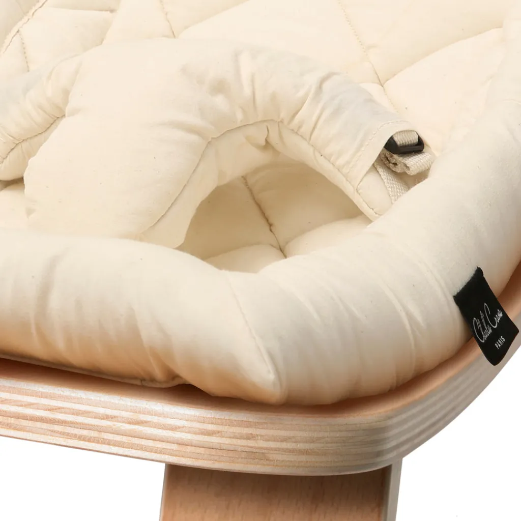 Charlie Crane Levo Rocker - Beech / Organic milk - Discount