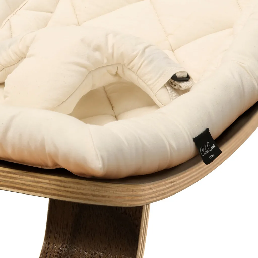 Charlie Crane Levo Rocker - Walnut / Organic milk - Best