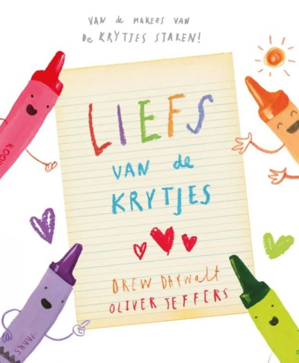 Uitgeverij De Fontein Liefs van de krijtjes - Oliver Jeffers - Sale