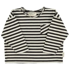 Piupiuchick Longsleeve - Ecru & Black stripes - Best