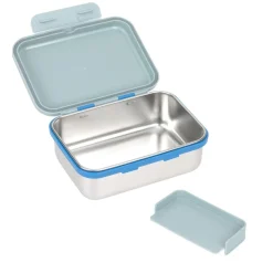 Lässig Lunchbox stainless steel - Sunny Explorer - groen/blauw - Online