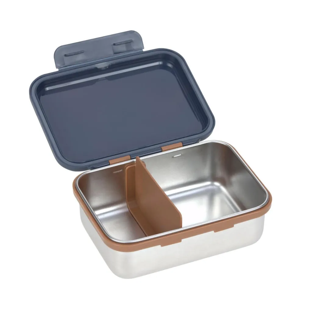 Lässig Lunchbox stainless steel - Little Gang - Smile Navy - New