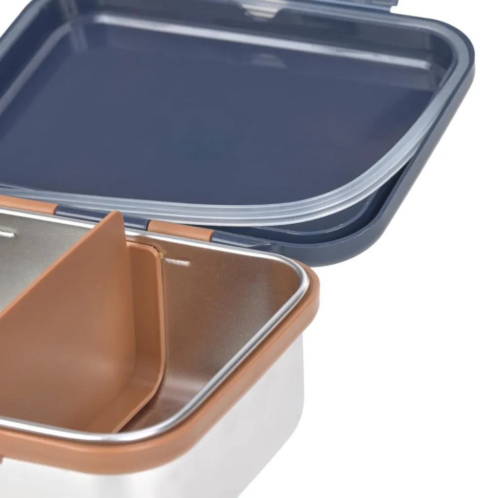 Lässig Lunchbox stainless steel - Little Gang - Smile Navy - New