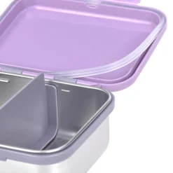 Lässig Lunchbox stainless steel - Little Gang - Heart Lilac - Outlet