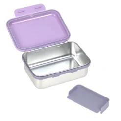 Lässig Lunchbox stainless steel - Little Gang - Heart Lilac - Outlet