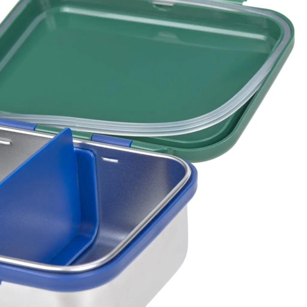 Lässig Lunchbox stainless steel - Little Gang - Rainbow Green - Clearance