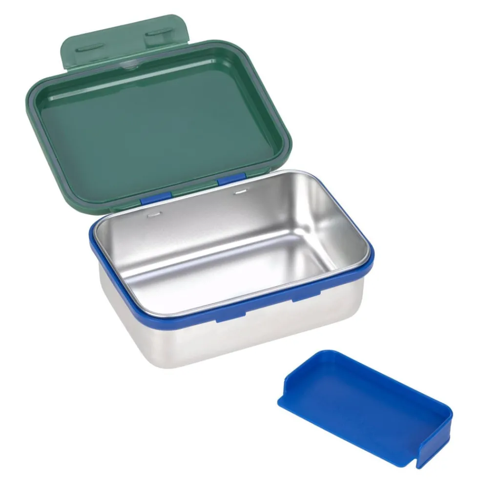 Lässig Lunchbox stainless steel - Little Gang - Rainbow Green - Clearance