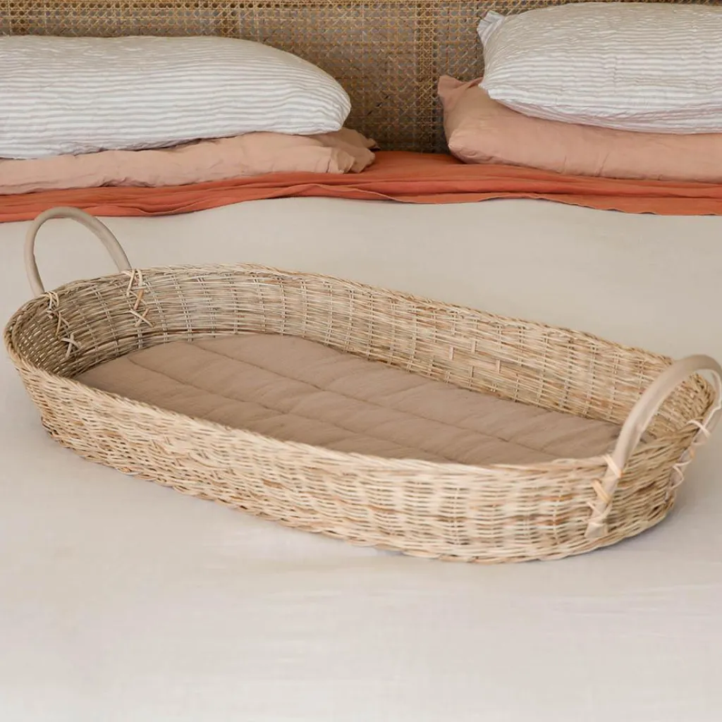 Olli Ella Luxe Organic Cotton Liner - Dune - Clearance