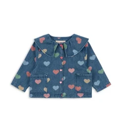Konges Slojd Magot denim shirt - Bon coeur coloré - Clearance