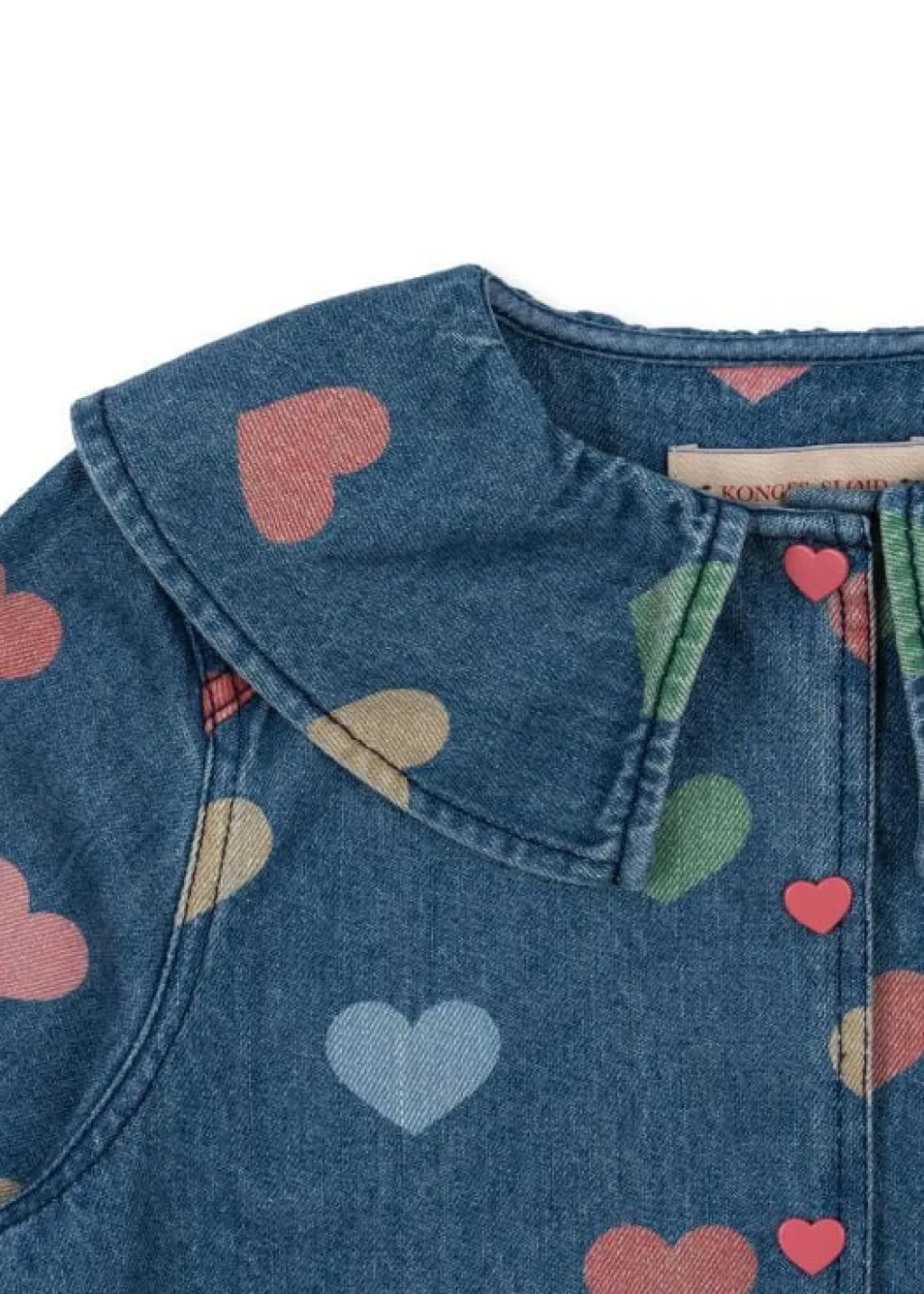 Konges Slojd Magot denim shirt - Bon coeur coloré - Clearance