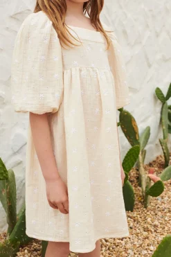 LiiLU Marlene jurk - Ecru - Hot