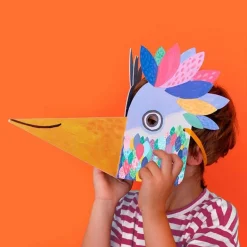 Londji Masker met stickers Be Wild! - Vogel - Clearance