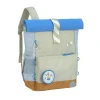 Lässig Medium Rolltop rugzak - Sunny Explorer - Groen & Blauw -