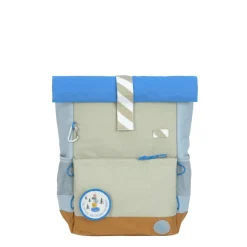 Lässig Medium Rolltop rugzak - Sunny Explorer - Groen & Blauw -