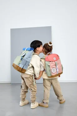 Lässig Medium Rolltop rugzak - Sunny Explorer - Roze - Clearance