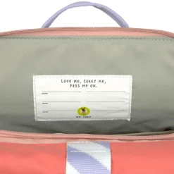 Lässig Medium Rolltop rugzak - Sunny Explorer - Roze - Clearance