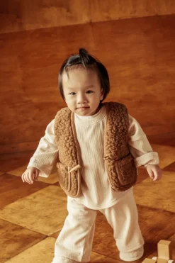 BINIBAMBA Merino wol snuggle vest - Bruno - New