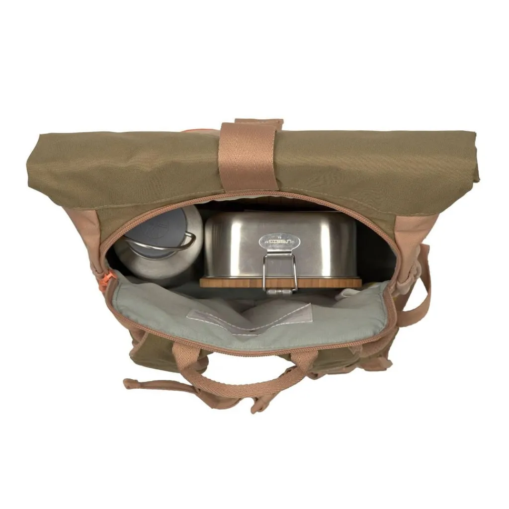 Lässig Mini Rolltop rugzak - Nature - Hazelnut - Sale