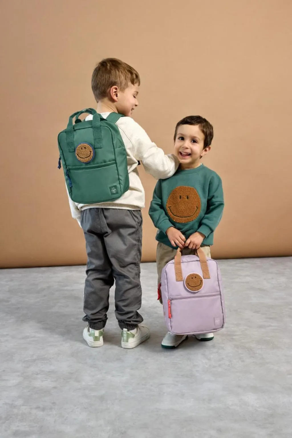 Lässig Mini Square rugzak - Little Gang - Dark Green - Hot