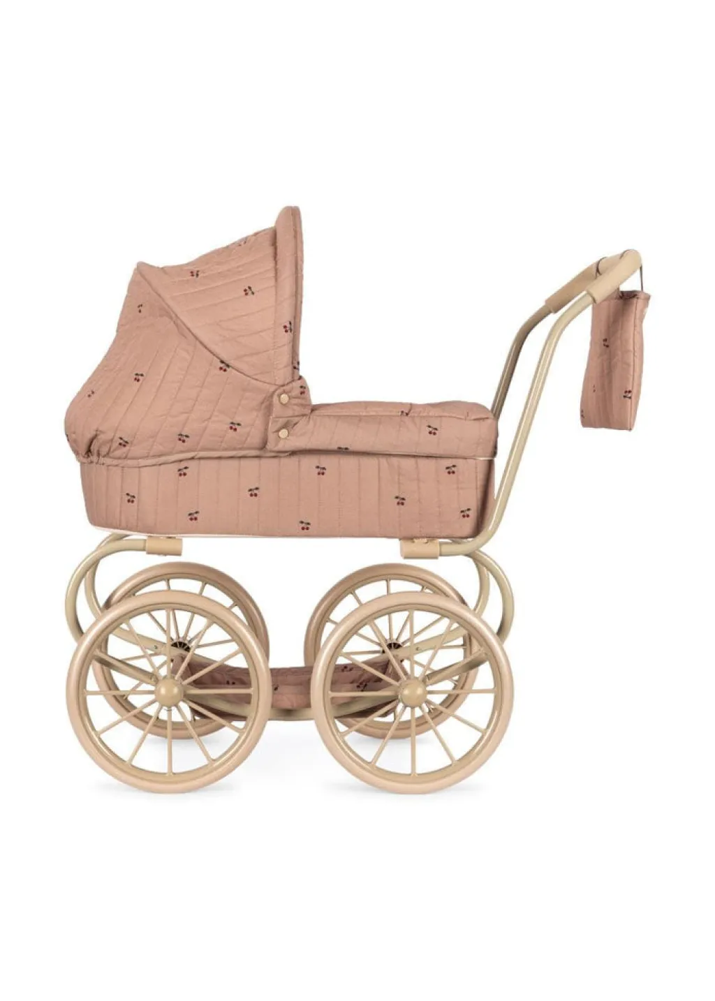 Konges Slojd Minnie Doll pram - Cherry Blush poppenwagen - Clearance