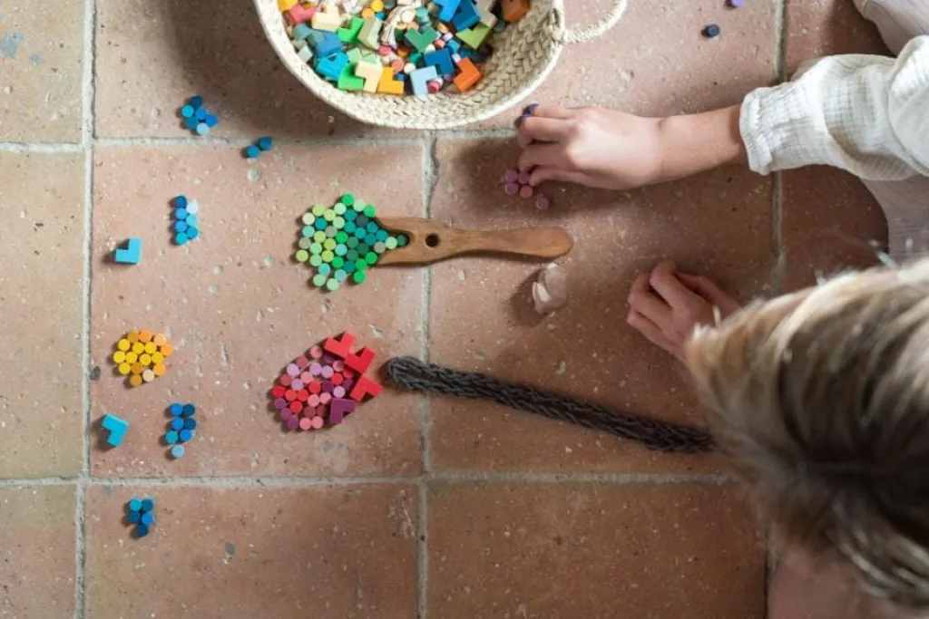 Grapat Mis Match and Bloom - Houten blokjes - Discount