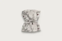 Garbo & Friends muslin burp cloths 3 pcs - pomegranate - Hot