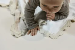 Yaarn Muslin swaddle 70x70cm handgemaakt Medium - Beige - Sale