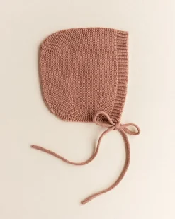 Hvid Muts bonnet Dolly - Terracotta - Online