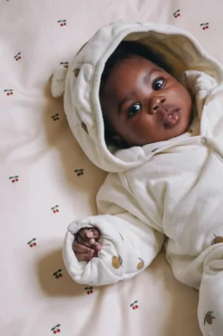 Konges Slojd New born onesie met kap - Lemon - Clearance