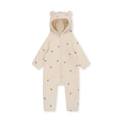 Konges Slojd Newborn onesie met kap - Cherry - Online