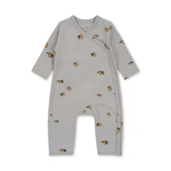 Konges Slojd Newborn onesie met lange mouwen - Lemon Harbor - New