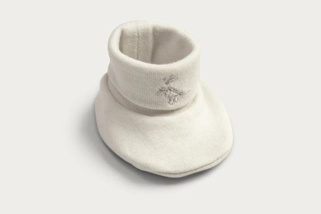 Garbo & Friends newborn sloefjes - jersey footsies sand - Best