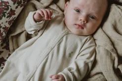 Garbo & Friends newborn sloefjes - jersey footsies sand - Best