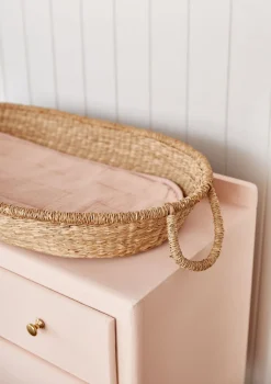 Olli Ella Nyla Seagrass Changing Basket - Hot