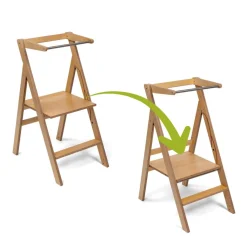 Ette Tete Opvouwbare & verstelbare leertoren Step'n'Fold - Grijs - Online