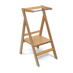 Ette Tete Opvouwbare & verstelbare leertoren Step'n'Fold - Naturel - Discount