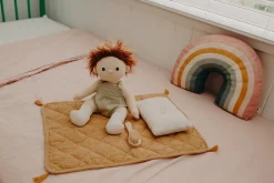 Olli Ella Organic cotton strolley bedset - mustard - Best