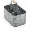 Humdakin Organizing bucket opberger zink - 30x20cm - Hot