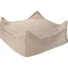 Wigiwama Ottoman Square Pouf - Biscuit - Clearance