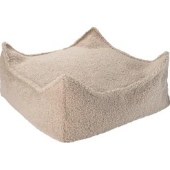 Wigiwama Ottoman Square Pouf - Biscuit - Clearance