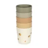 Konges Slojd 5-pack bekers - Lemon Mix - Hot
