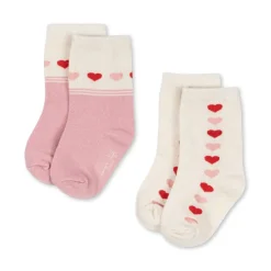 Konges Slojd 2-pack jacquard sokken - Heart - Clearance
