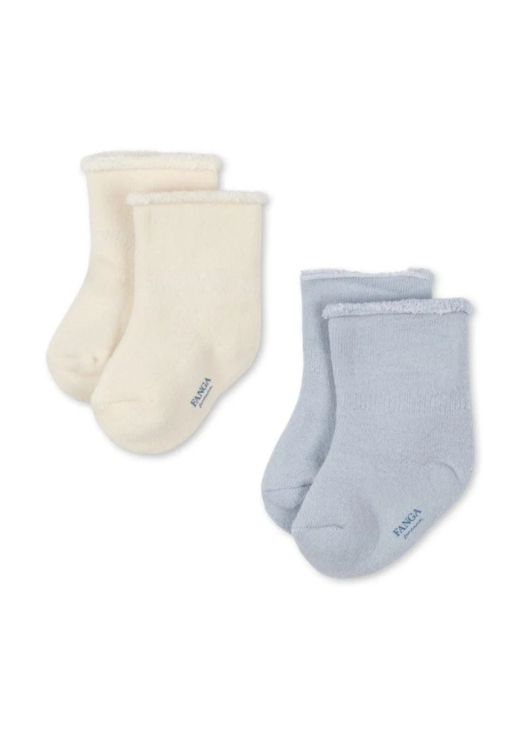 Fanga Fontana 2-pack terry sokken - Gray Dawn - Discount