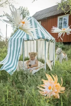 Kid's Concept Paviljoentent - Stripe Green - Outlet