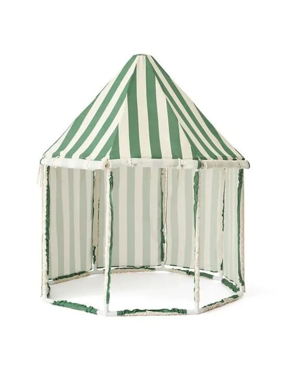 Kid's Concept Paviljoentent - Stripe Green - Outlet